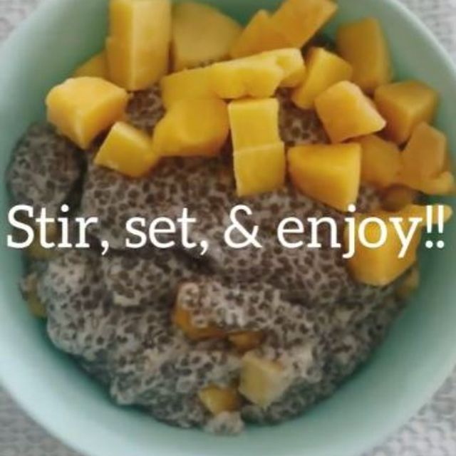 Mango Chia Pudding