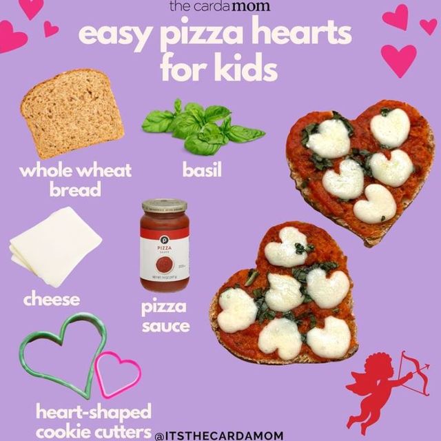 Easy Pizza Hearts