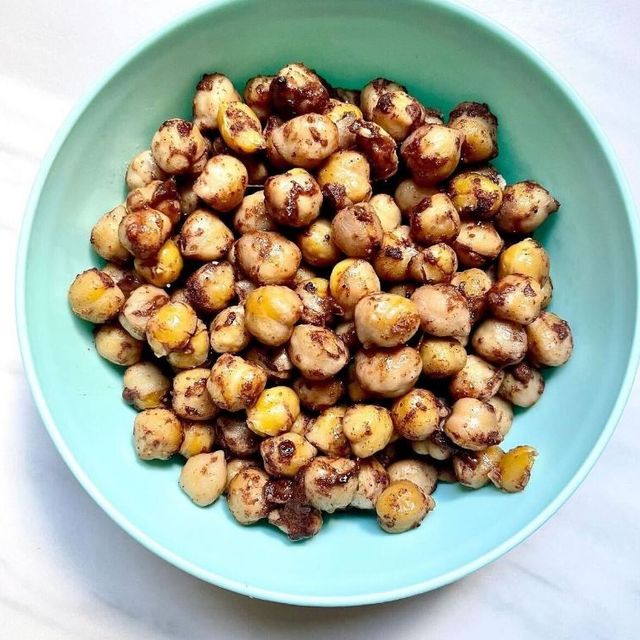 Soft Roasted Chickpeas