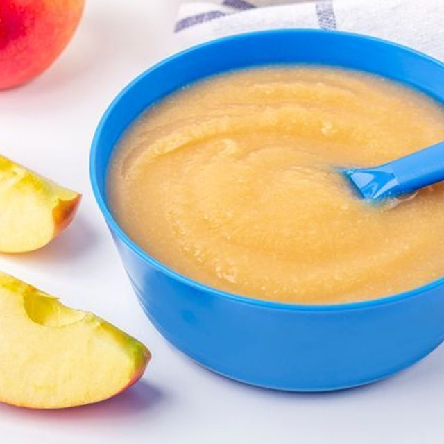 Easy apple and mango puree recipe babies love