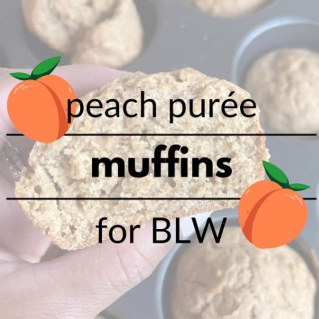 Peach Puree Muffins