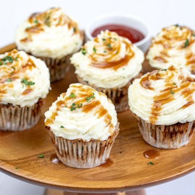 Meatloaf cupcakes