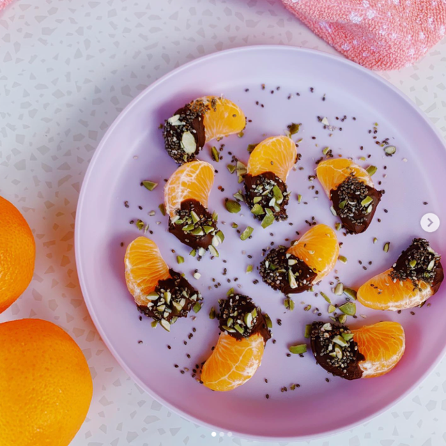 Chocolate Dipped Clementines