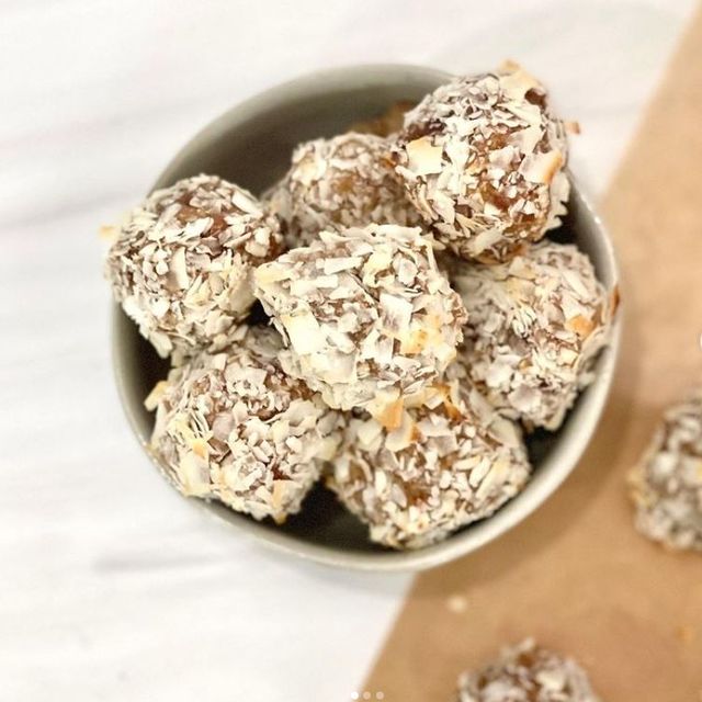 Toasted Coconut Oatmeal Balls⁠