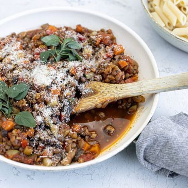 Lentil bolognese