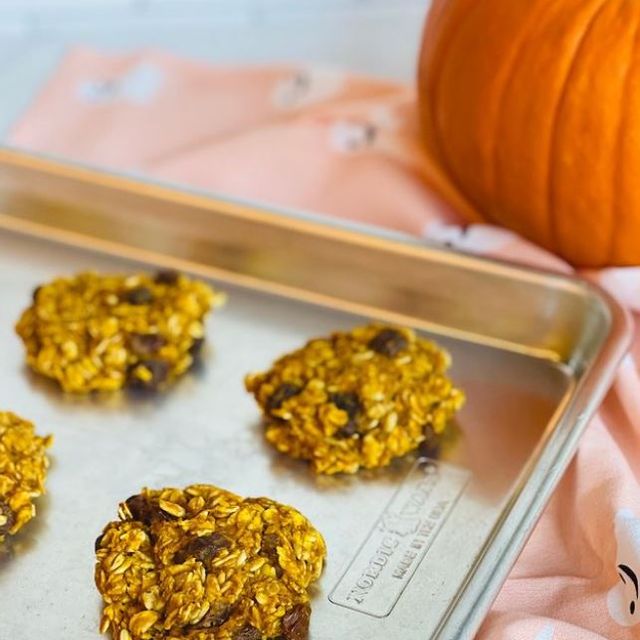 Pumpkin Oat Cookies