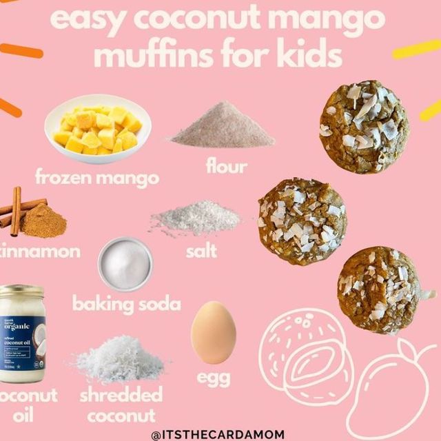 Coconut Mango Muffins