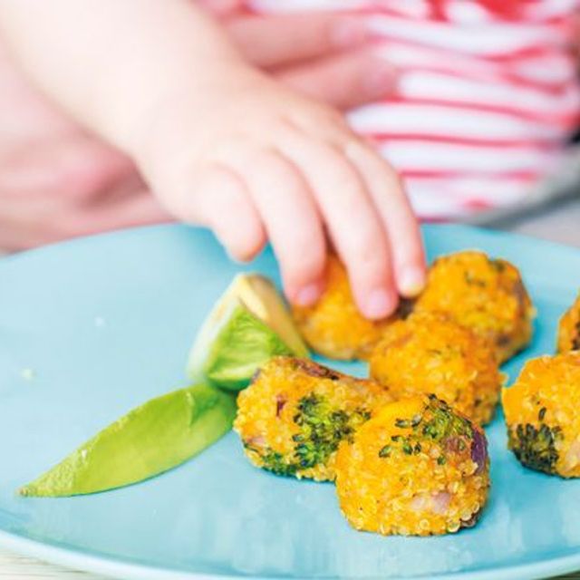 Pumpkin-spiced quinoa balls