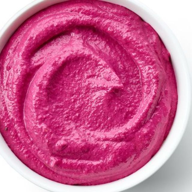 Beetroot and potato puree