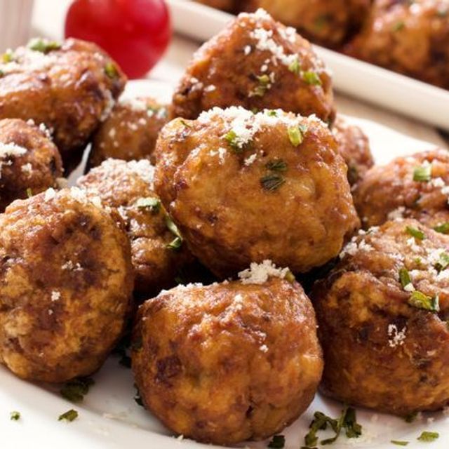 Lunch box meatballs