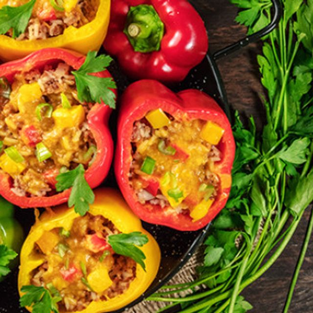 Simple Stuffed Peppers